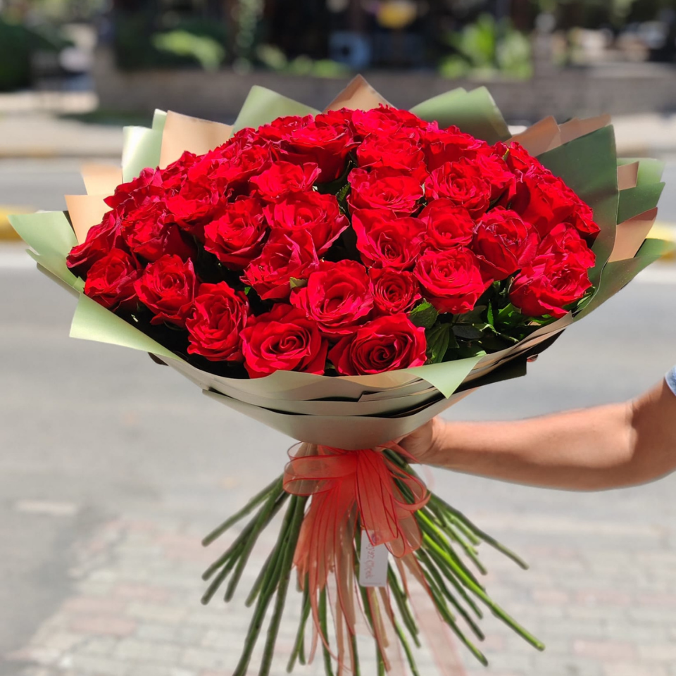 Kırmızı Gül Buketi